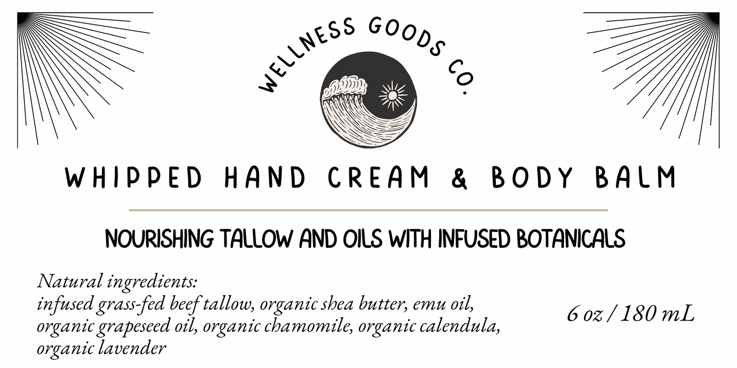 Whipped Hand Cream & Body Balm