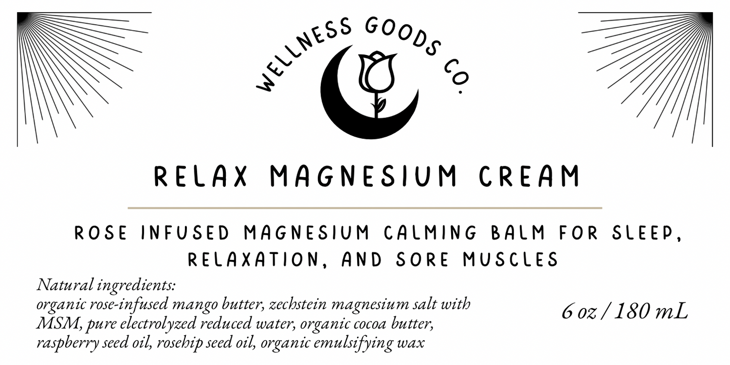 Relax Magnesium Cream